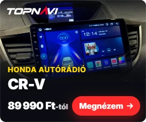 Honda CR-V Android autórádió, multimédia fejegység, 89 990 Ft-tól – TOPNAVI
