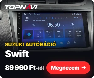 Suzuki Swift Android autórádió, multimédia fejegység, 89 990 Ft-tól – TOPNAVI