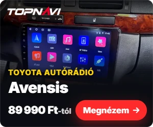 Toyota Avensis Android autórádió, multimédia fejegység, 89 990 Ft-tól – TOPNAVI