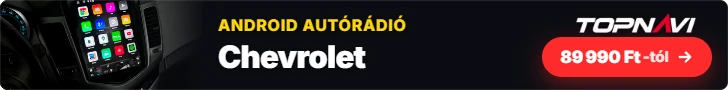 Chevrolet Android autórádió, multimédia fejegység CarPlay és Android Auto funkcióval, 89 990 Ft-tól – TOPNAVI