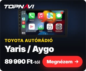 Toyota Yaris / Aygo Android autórádió, multimédia fejegység, 89 990 Ft-tól – TOPNAVI