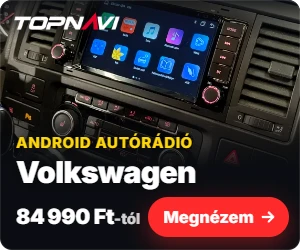 Volkswagen Android autórádió, multimédia fejegység CarPlay és Android Auto funkcióval, 84 990 Ft-tól – TOPNAVI
