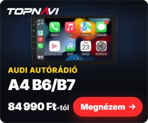 Audi A4 B6/B7 Android autórádió, multimédia fejegység, 84 990 Ft-tól – TOPNAVI