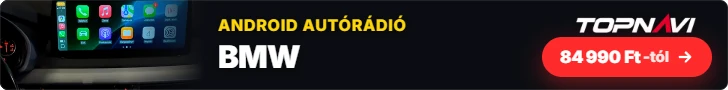 BMW Android autórádió, multimédia fejegység CarPlay és Android Auto funkcióval, 84 990 Ft-tól – TOPNAVI