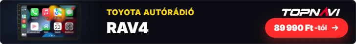 Toyota RAV4 Android autórádió, multimédia fejegység, 89 990 Ft-tól – TOPNAVI