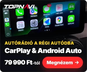 CarPlay és Android Auto autórádió a régi autódba is, 79 990 Ft-tól – TOPNAVI