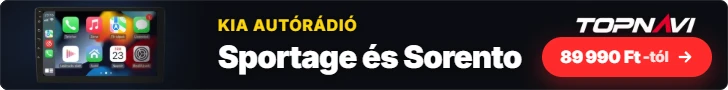 Kia Sportage és Sorento Android autórádió, multimédia fejegység, 89 990 Ft-tól – TOPNAVI
