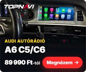Audi A6 C5/C6 Android autórádió, multimédia fejegység, 89 990 Ft-tól – TOPNAVI