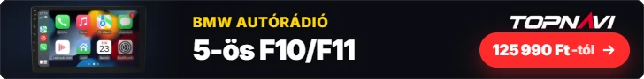 BMW 5-ös F10/F11 Android autórádió, multimédia fejegység, 125 990 Ft-tól – TOPNAVI