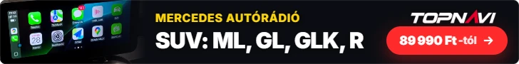 Mercedes-Benz SUV: ML, GL, GLK, R Android autórádió, multimédia fejegység, 89 990 Ft-tól – TOPNAVI