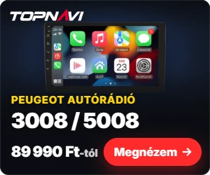 Peugeot 3008 / 5008 Android autórádió, multimédia fejegység, 89 990 Ft-tól – TOPNAVI