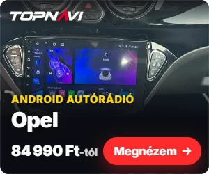 Opel Android autórádió, multimédia fejegység CarPlay és Android Auto funkcióval, 84 990 Ft-tól – TOPNAVI