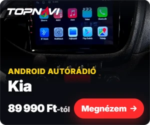 Kia Android autórádió, multimédia fejegység CarPlay és Android Auto funkcióval, 89 990 Ft-tól – TOPNAVI