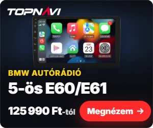 BMW 5-ös E60/E61 Android autórádió, multimédia fejegység, 125 990 Ft-tól – TOPNAVI