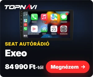 Seat Exeo Android autórádió, multimédia fejegység, 84 990 Ft-tól – TOPNAVI