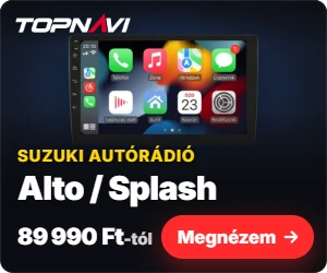 Suzuki Alto / Splash Android autórádió, multimédia fejegység, 89 990 Ft-tól – TOPNAVI