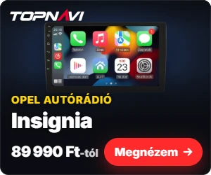 Opel Insignia Android autórádió, multimédia fejegység, 89 990 Ft-tól – TOPNAVI