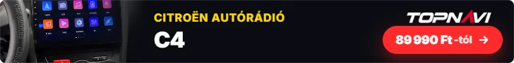 Citroën C4 Android autórádió, multimédia fejegység, 89 990 Ft-tól – TOPNAVI