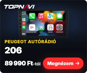 Peugeot 206 Android autórádió, multimédia fejegység, 89 990 Ft-tól – TOPNAVI