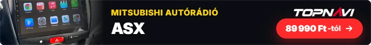 Mitsubishi ASX Android autórádió, multimédia fejegység, 89 990 Ft-tól – TOPNAVI