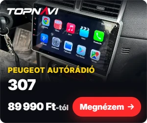 Peugeot 307 Android autórádió, multimédia fejegység, 89 990 Ft-tól – TOPNAVI