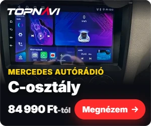 Mercedes-Benz C-osztály Android autórádió, multimédia fejegység, 84 990 Ft-tól – TOPNAVI