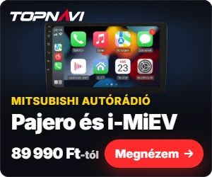 Mitsubishi Pajero és i-MiEV Android autórádió, multimédia fejegység, 89 990 Ft-tól – TOPNAVI