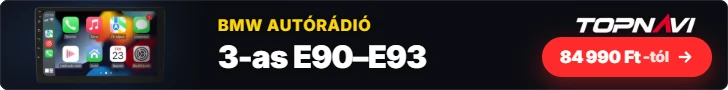 BMW 3-as E90–E93 Android autórádió, multimédia fejegység, 84 990 Ft-tól – TOPNAVI