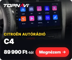 Citroën C4 Android autórádió, multimédia fejegység, 89 990 Ft-tól – TOPNAVI