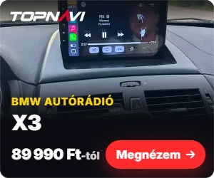 BMW X3 Android autórádió, multimédia fejegység, 89 990 Ft-tól – TOPNAVI
