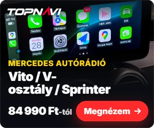 Mercedes-Benz Vito / V-osztály / Sprinter Android autórádió, multimédia fejegység, 84 990 Ft-tól – TOPNAVI