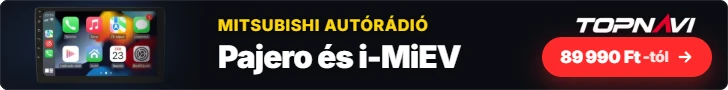 Mitsubishi Pajero és i-MiEV Android autórádió, multimédia fejegység, 89 990 Ft-tól – TOPNAVI