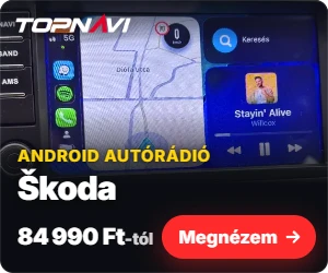 Škoda Android autórádió, multimédia fejegység CarPlay és Android Auto funkcióval, 84 990 Ft-tól – TOPNAVI