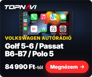 Volkswagen Golf 5-6 / Passat B6-B7 / Polo 5 Android autórádió, multimédia fejegység, 84 990 Ft-tól – TOPNAVI