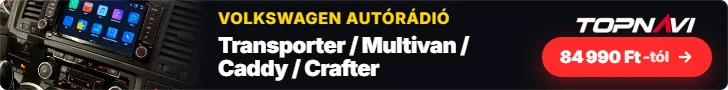 Volkswagen Transporter / Multivan / Caddy / Crafter Android autórádió, multimédia fejegység, 84 990 Ft-tól – TOPNAVI