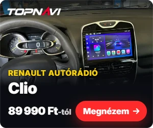 Renault Clio Android autórádió, multimédia fejegység, 89 990 Ft-tól – TOPNAVI