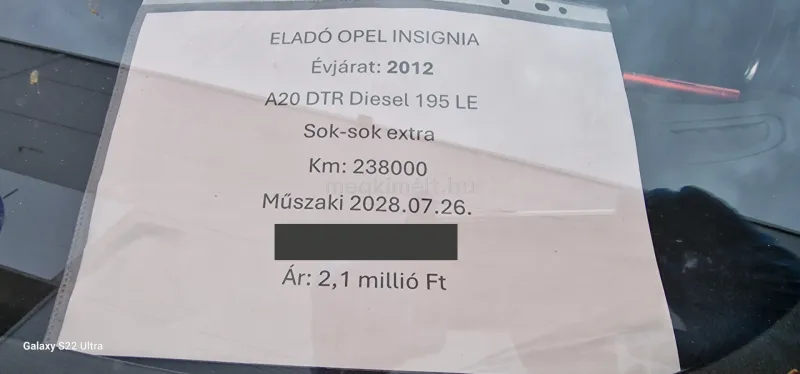 Opel Insignia 2012