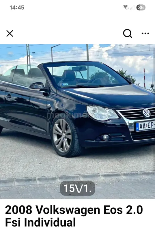Volkswagen Eos 2008