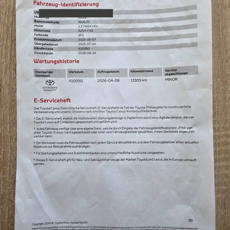 Toyota RAV 4 2025