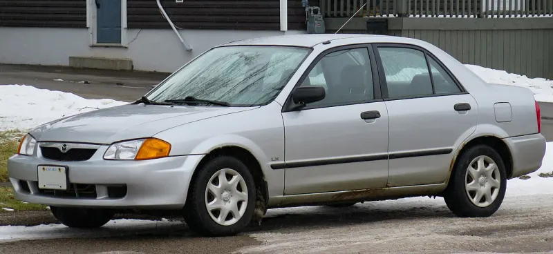 Mazda 323 Ninth generation (BJ) (1998–2003)