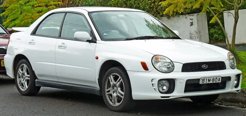 Subaru Impreza Second generation (2000–2007)